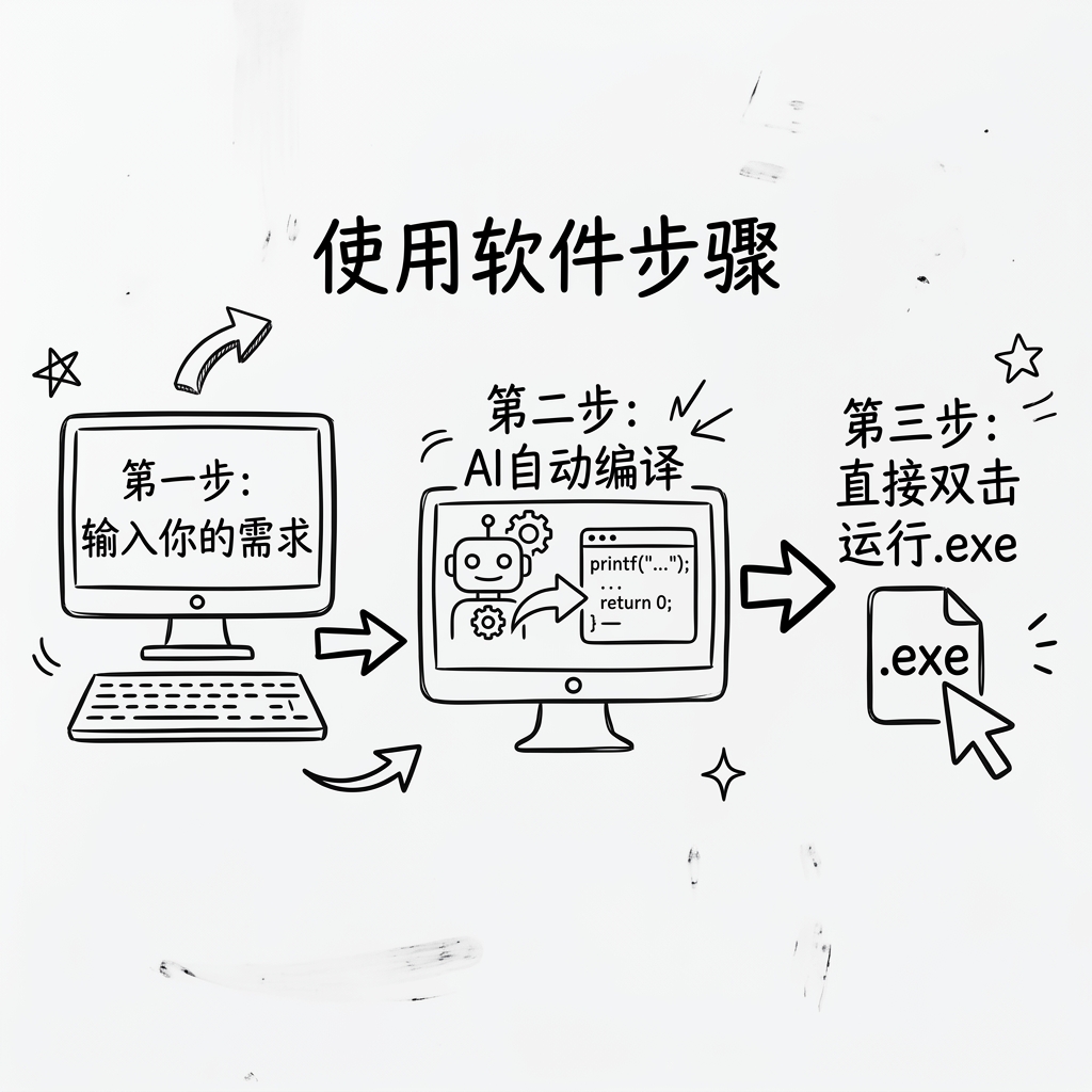 筑鸡使用流程手绘图解